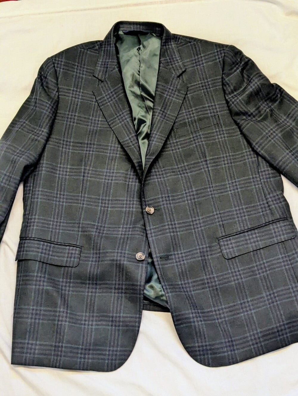 Cavallini Italian Wool Moss Green Sport Coat